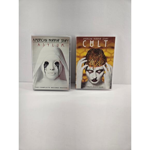 American Horror Story DVD Bundle Set Complete Seasons 2 & 7 | FX DVD Lot - Picture 1 of 2
